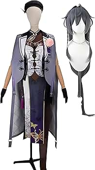 Amazon.co.jp: [Briskyjp] 綺沙良 コスプレ衣装 WIG 付き : ホビー